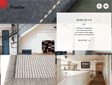 Tablet Screenshot of fraster.dk